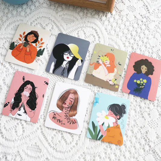 Καρτελάκια με φιγούρες 6x8cm 50τμχ - P086