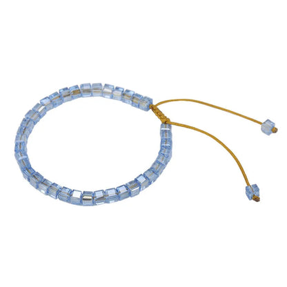 Βραχιόλι με τετραγωνισμένες χάντρες - br361