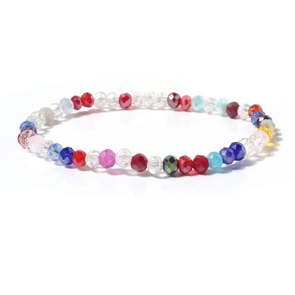 Βραχιόλι με λάστιχο και χάντρες - BR411