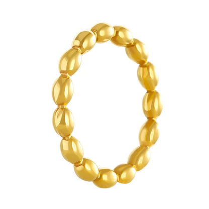 Ring steel embossed round-r172