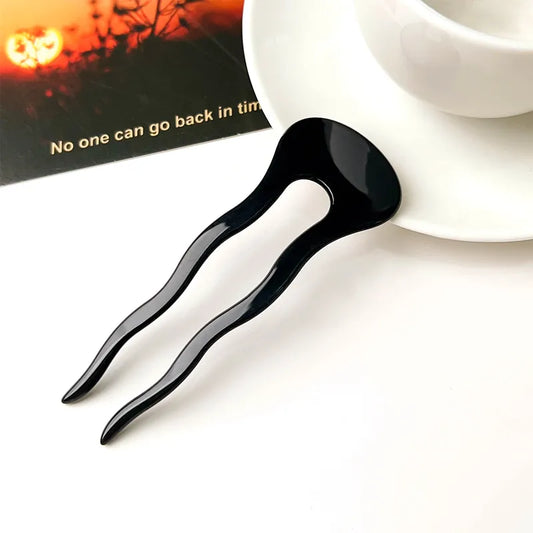 τικ μαλλιών διπλό μαύρο - ha028