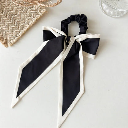 Λαστιχάκι με μαύρη κορδέλα - ha011