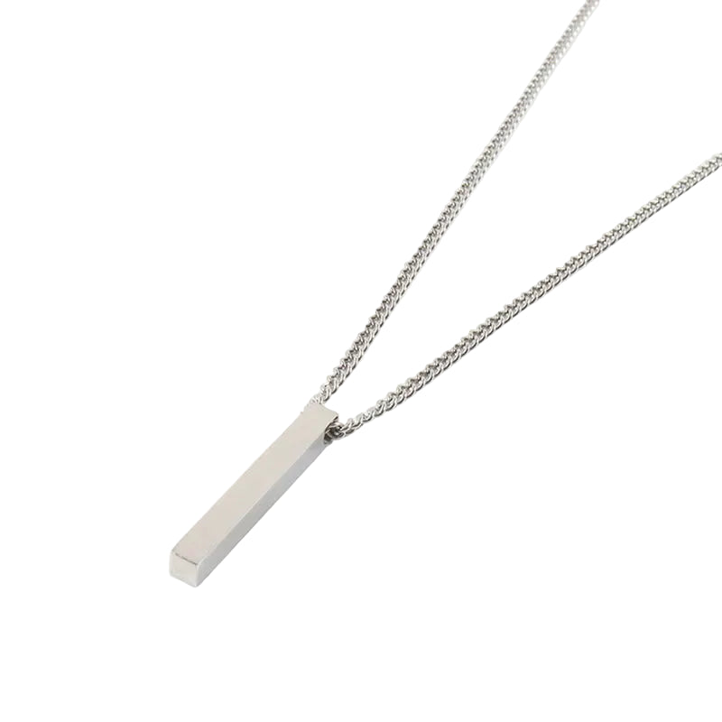 Κολιέ  ατσάλι stick-NE151