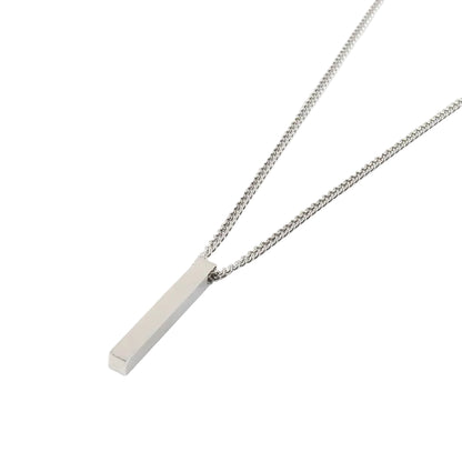 Κολιέ  ατσάλι stick-NE151