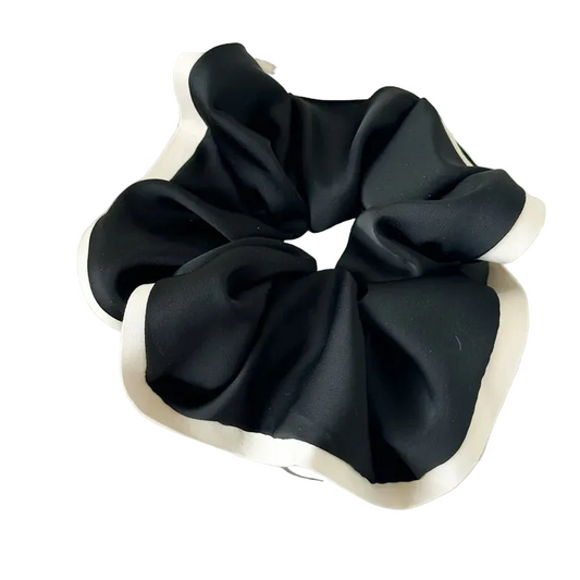 Λαστιχάκι scrunchie  μαύρο - HA057