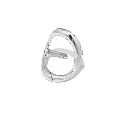 *Δαχτυλίδι ατσάλι στρόγγυλο-R230