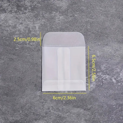 Καρτελάκια για σκουλαρίκια 6.5x2.5cm 100τμχ - P121