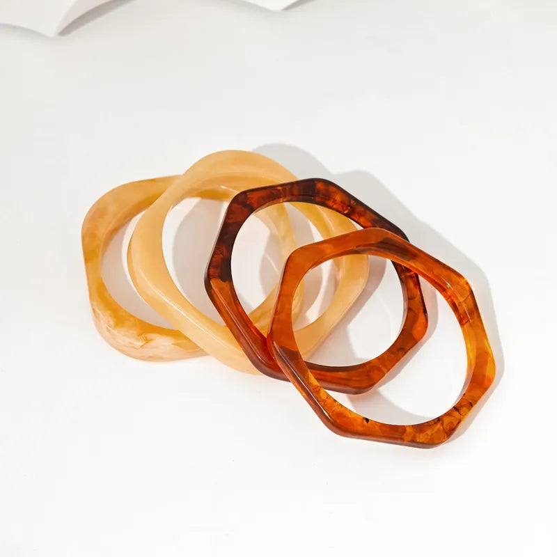 Σετ με 4 ακρυλικά βραχιόλια -BR366