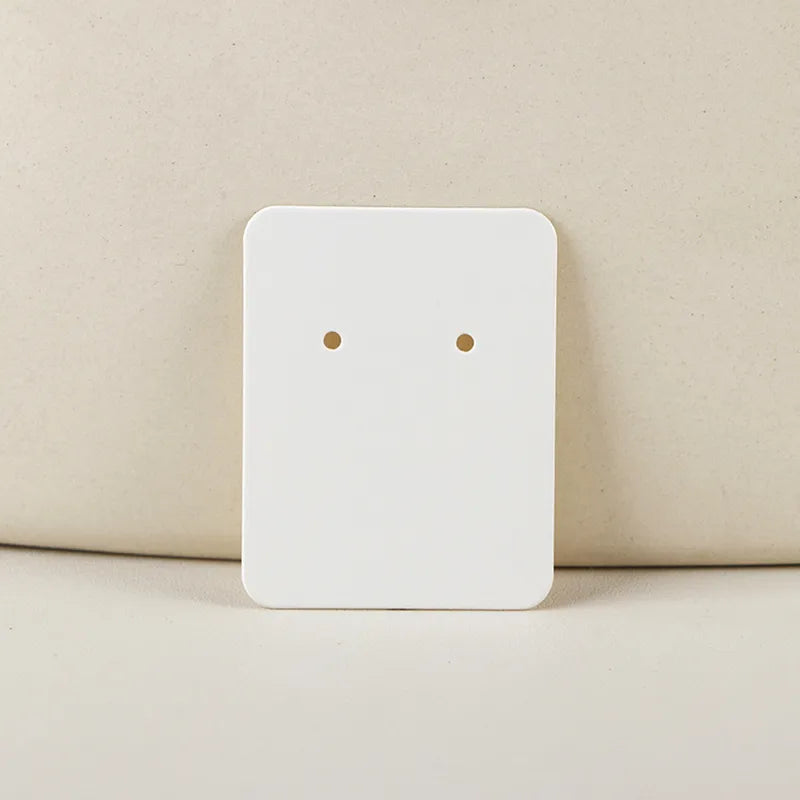 Καρτελάκια για σκουλαρίκια 3.4x4.5cm 50τμχ - P044