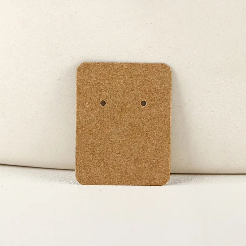 Καρτελάκια για σκουλαρίκια 3.4x4.5cm 50τμχ - P044