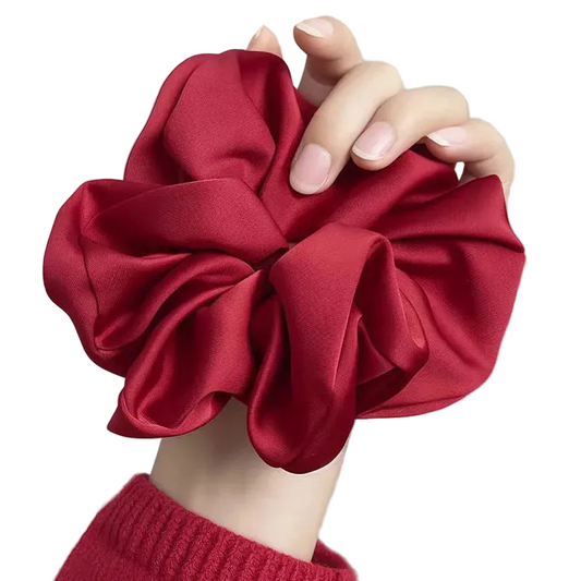 Λαστιχάκι scrunchie κόκκινο - HA064