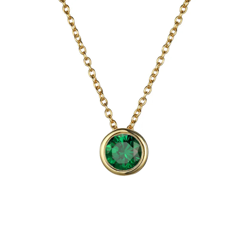 Collar de acero con corazón de resina sintética - NE596