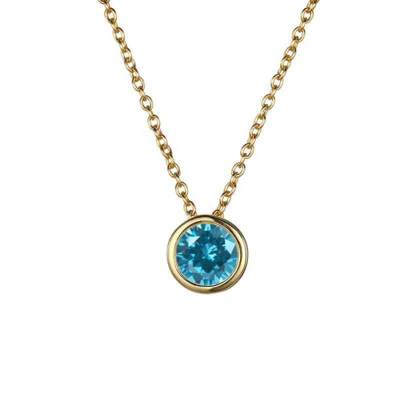Collar de acero con corazón de resina sintética - NE596