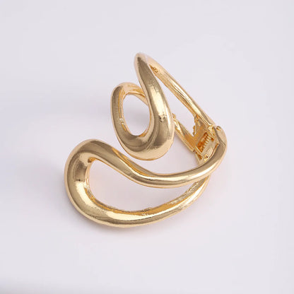 Gold Plated Brass Wrist Bracelet-BR118