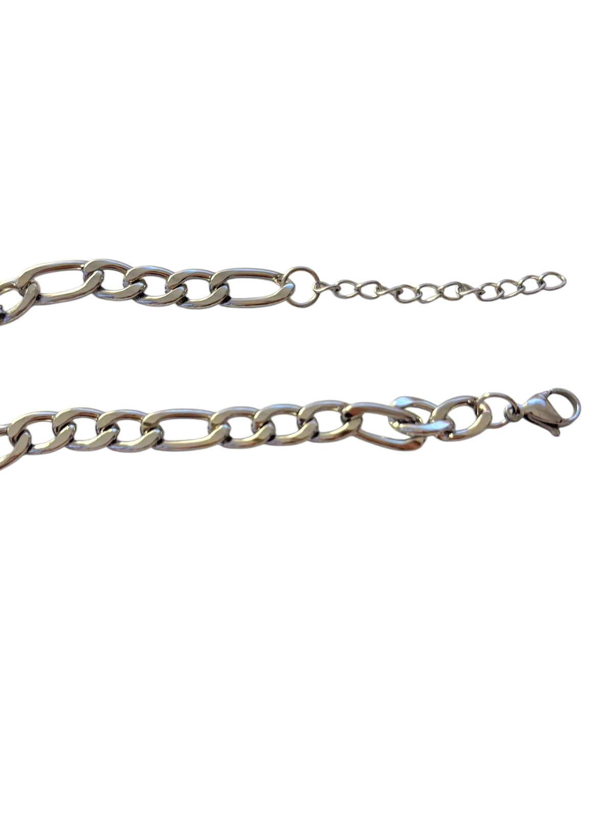 Figaro 8mm -type silver chain - ne121