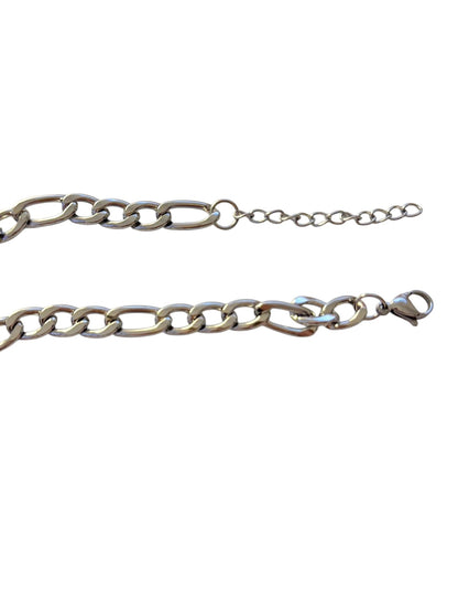 Figaro 8mm -type silver chain - ne121