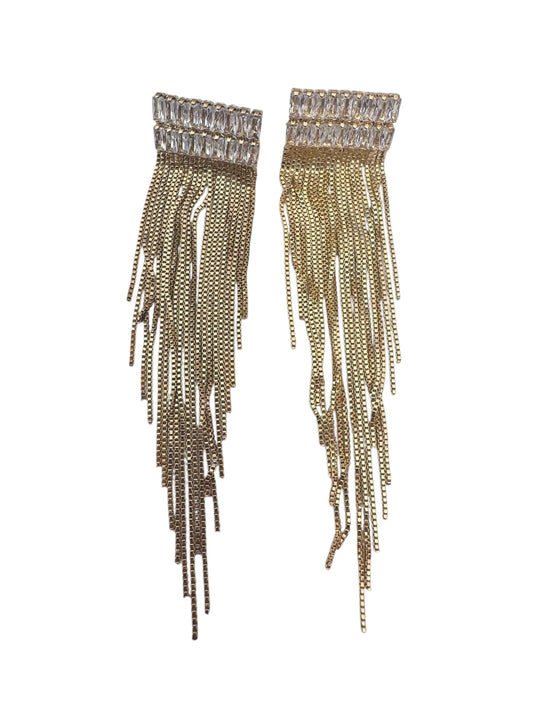 Brass earrings - w250