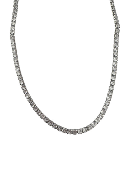 Brass necklace - w255