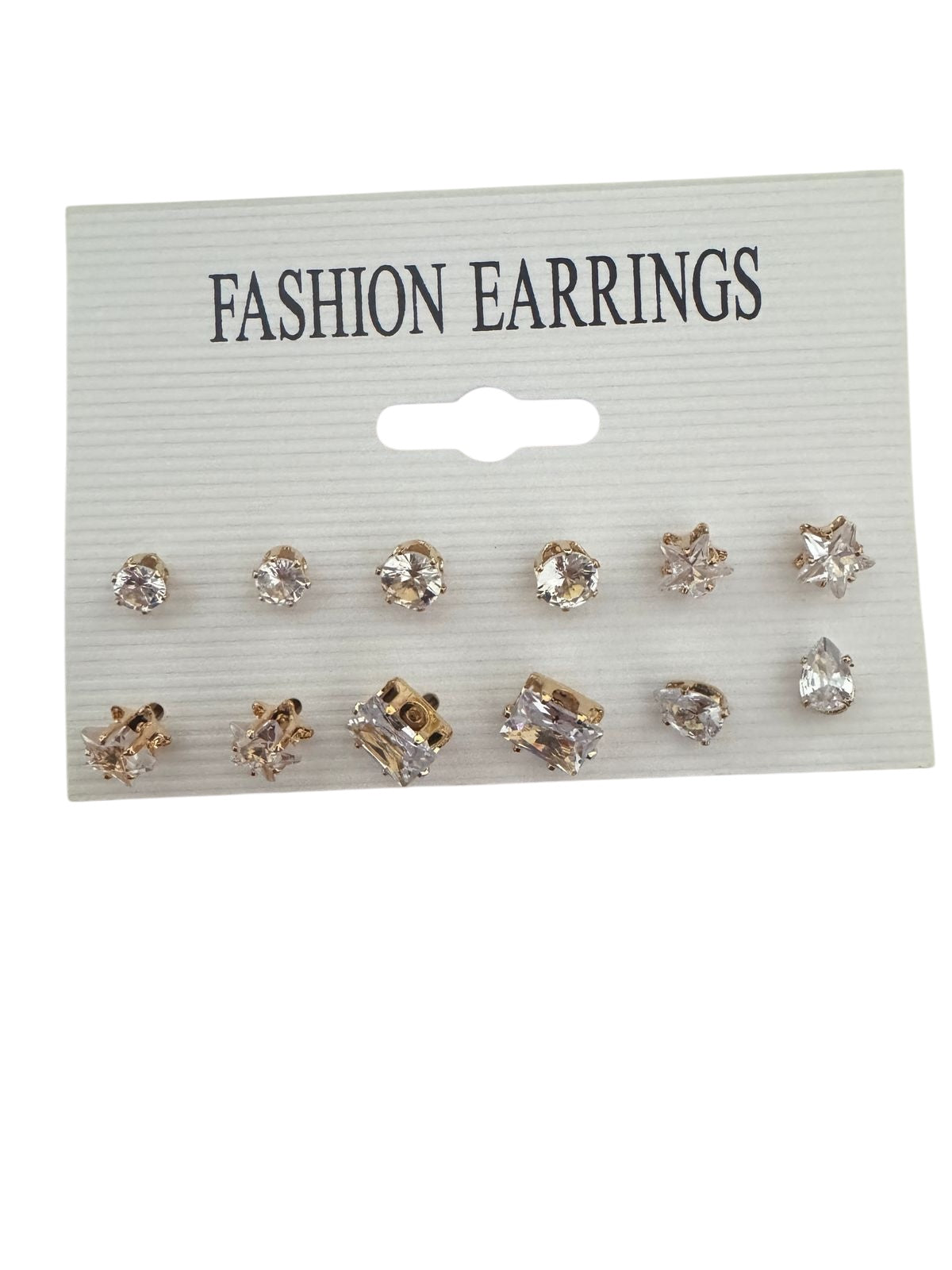 Brass earring set - w307