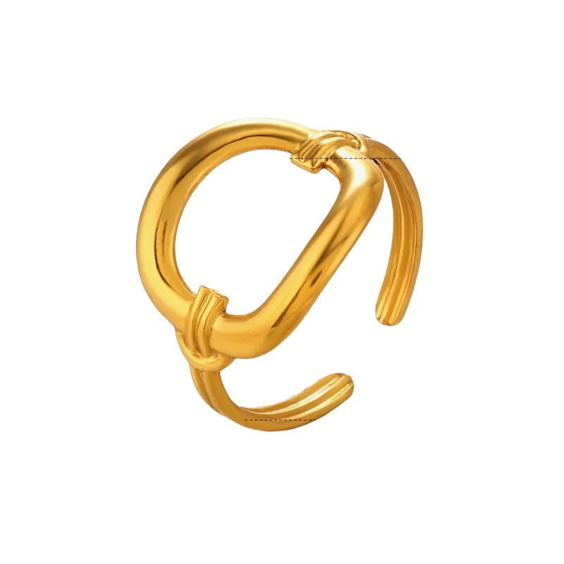 Ring of steel gold - R034