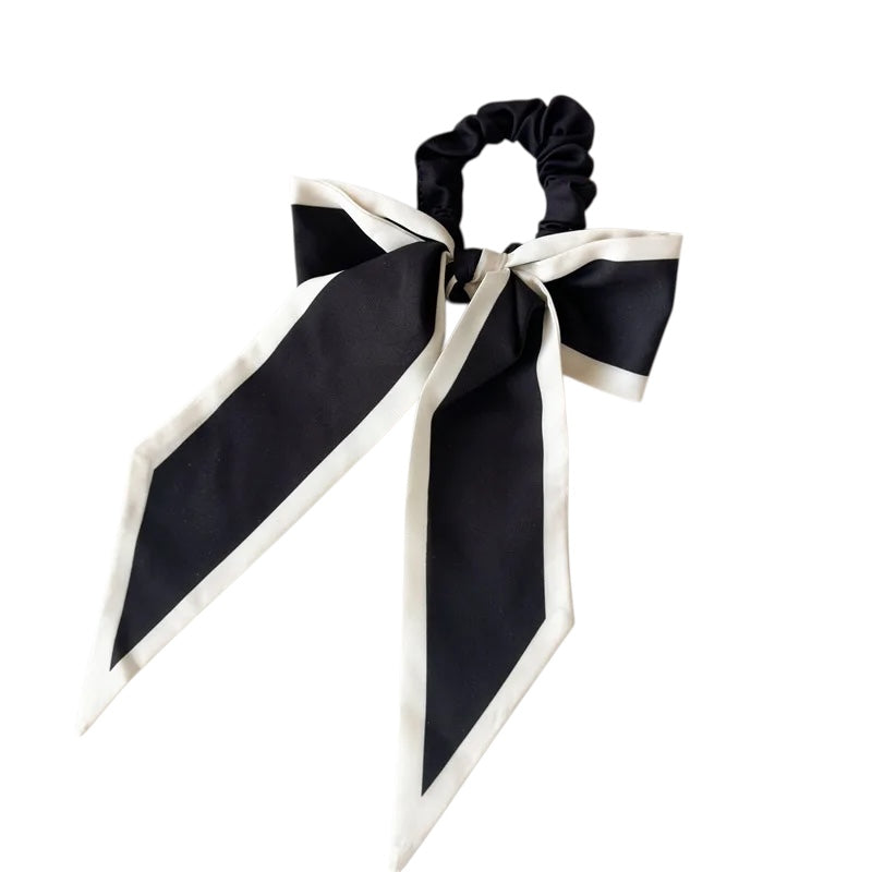 Λαστιχάκι με μαύρη κορδέλα - ha011