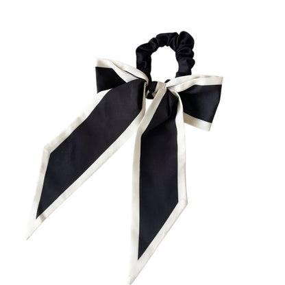 Λαστιχάκι με μαύρη κορδέλα - ha011