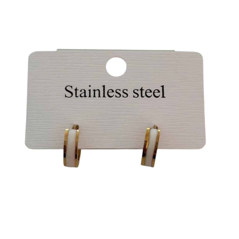 Σκουλαρίκια ατσάλινα - w582