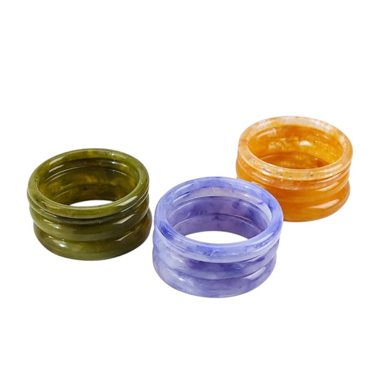 Σετ με 4 ακρυλικά βραχιόλια -BR350