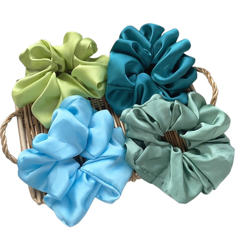Λαστιχάκια scrunchie σατέν σε 17 χρώματα- ha047