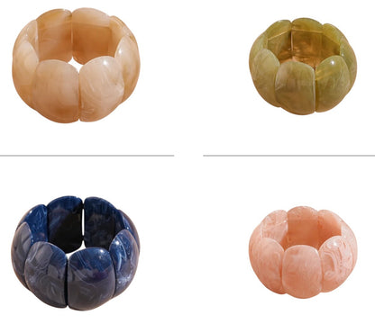 Βραχιόλια ακρυλικά με λάστιχο - BR352