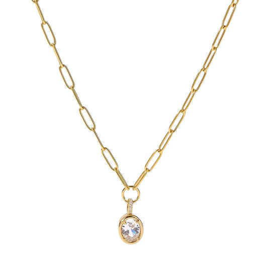 Collana con perle blu e stella marina in acciaio - NE449