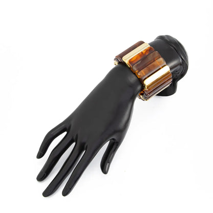 Βραχιόλι ρητίνη με χρυσό - BR458