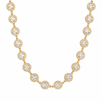 Collar de acero con corazón de resina sintética - NE596