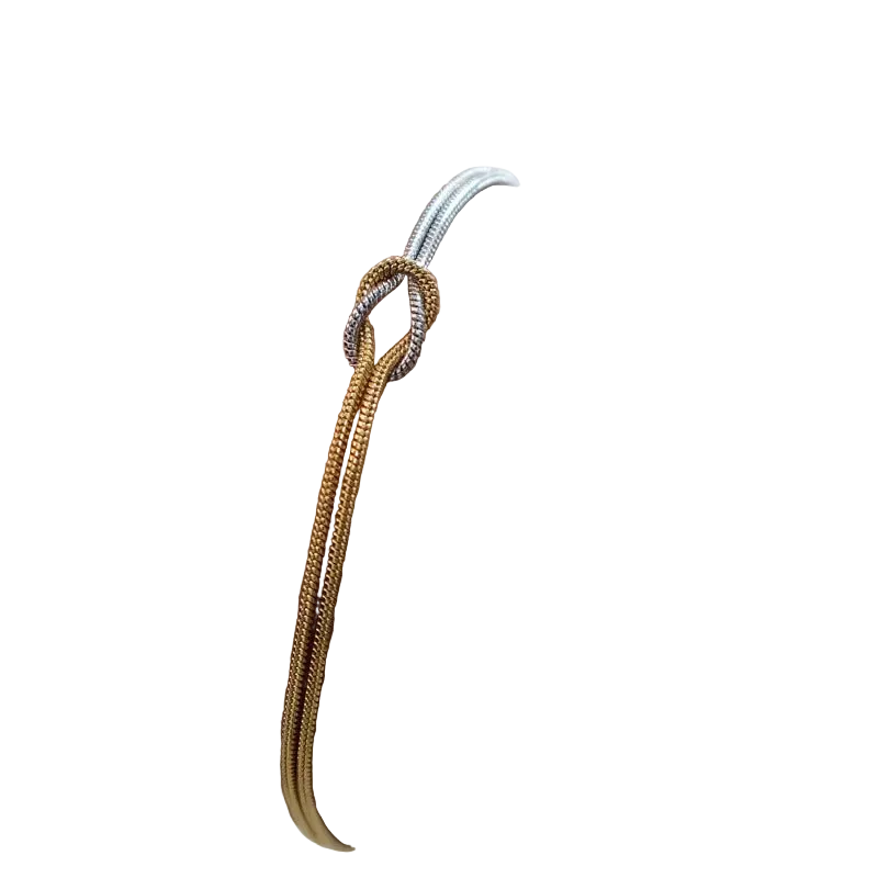 Βραχιόλι ατσάλι αλυσίδα με κόμπο - BR345