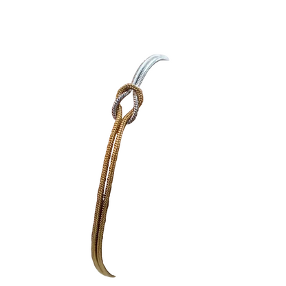 Βραχιόλι ατσάλι αλυσίδα με κόμπο - BR345