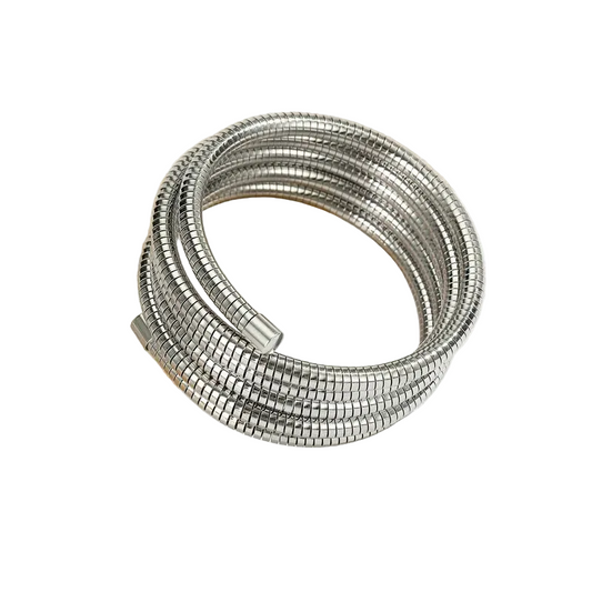 Βραχιόλι ατσάλι γυριστό-BR278