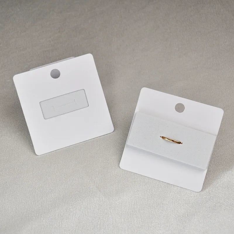 Καρτελάκια για δαχτυλίδια 6.2x6.2 50τμχ - P088