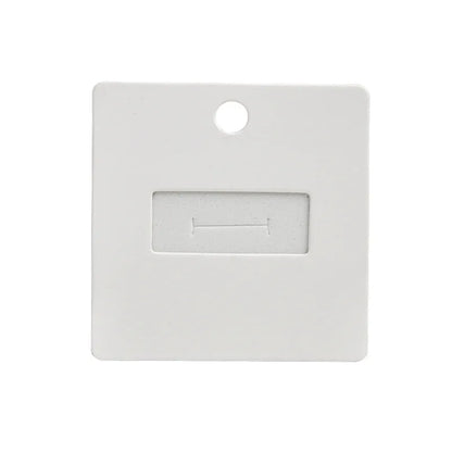 Καρτελάκια για δαχτυλίδια 6.2x6.2 50τμχ - P088