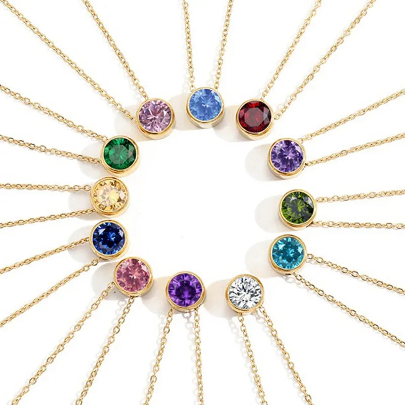 Collar de acero con corazón de resina sintética - NE596