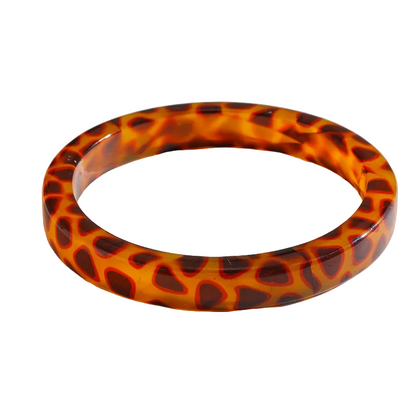 Bratara acrilica portocalie-BR174