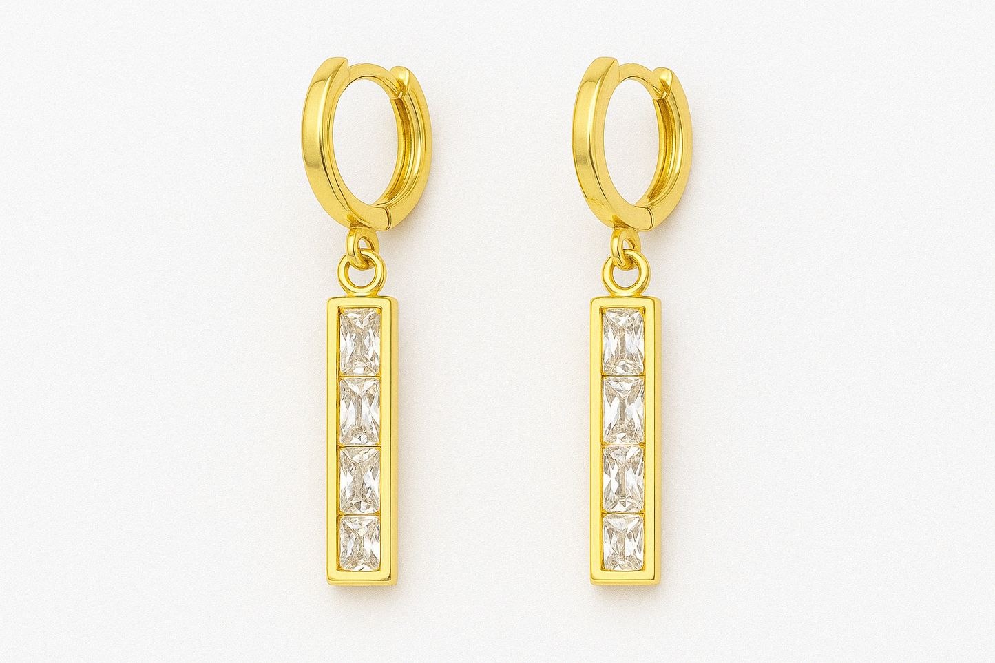 Steel earrings - w161