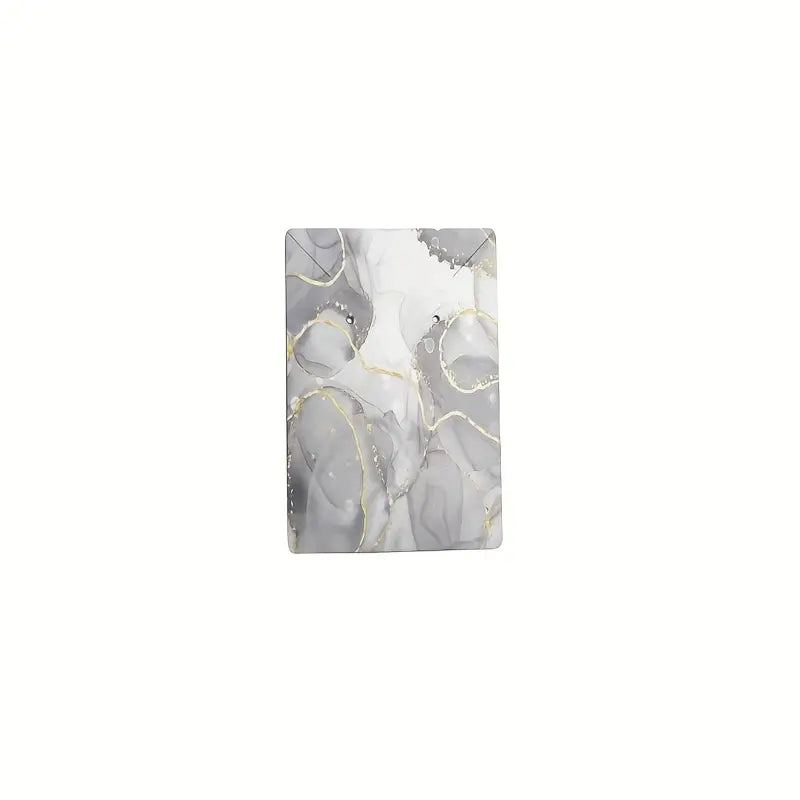 Καρτελάκια για σκουλαρίκια grey marble 6x9 50τμχ - P018