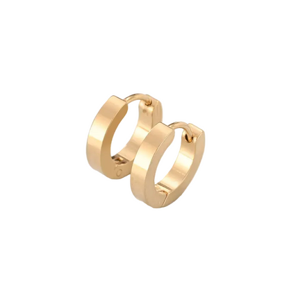 Σκουλαρίκια χρυσό ατσάλι κρικάκι - EA694