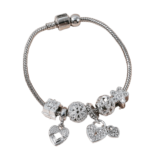Silver bangle bracelet - BR002