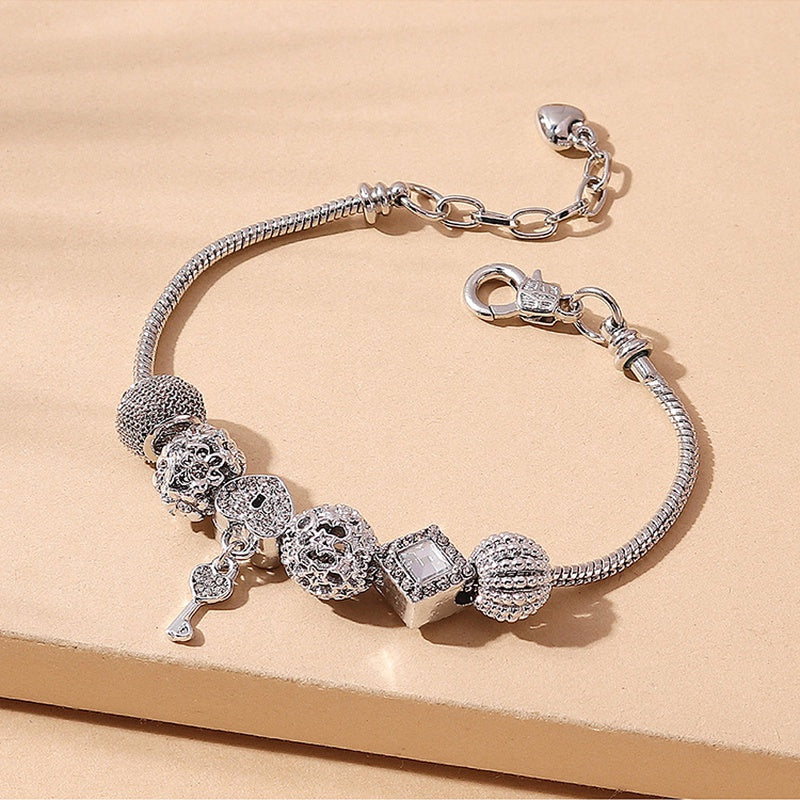 Silver bangle bracelet - BR119