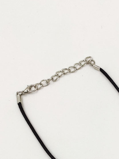 Necklace with leather - NE108