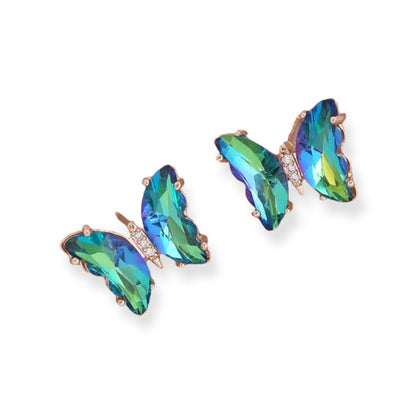 Σκουλαρίκια mermaid πεταλούδες - ea040